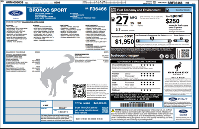 2025 Ford Bronco Sport Outer Banks