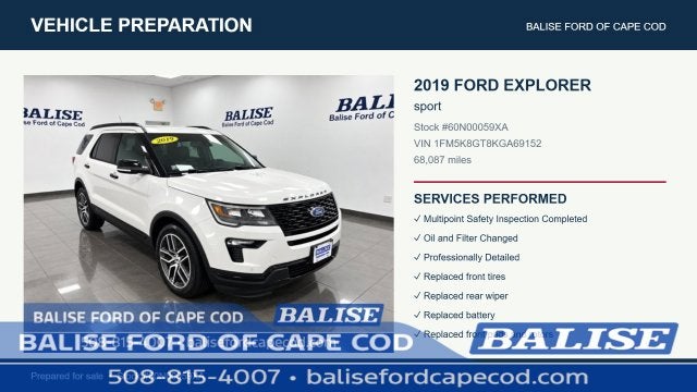 2019 Ford Explorer Sport