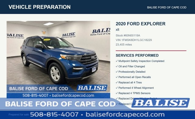 2020 Ford Explorer XLT