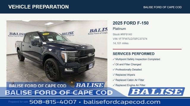 2025 Ford F-150 Platinum