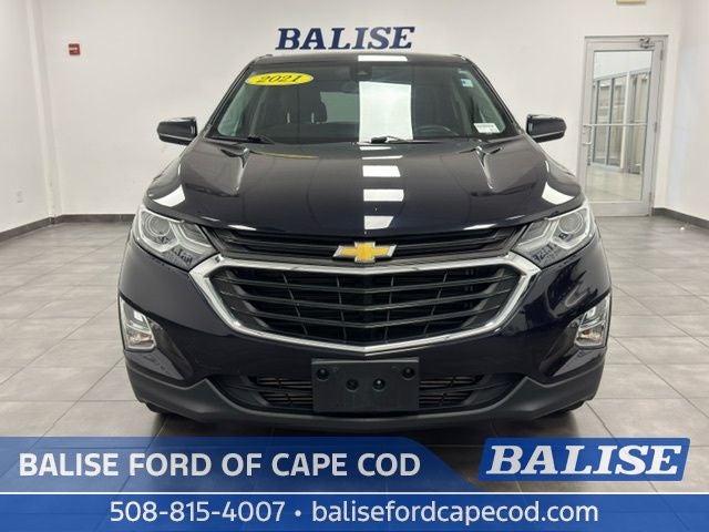 Used 2021 Chevrolet Equinox LT with VIN 2GNAXUEV0M6102947 for sale in Barnstable, MA