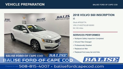 2018 Volvo S60 Inscription T5