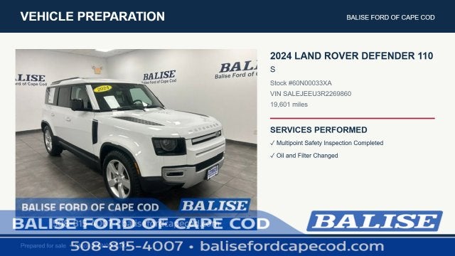 2024 Land Rover Defender 110 S