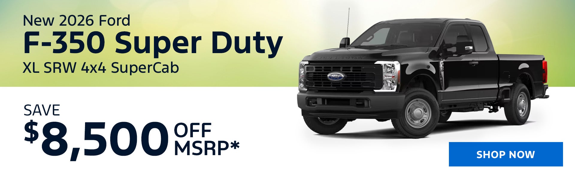 New 2026 Ford F-350 Super Duty XL SRW 4x4 SuperCab