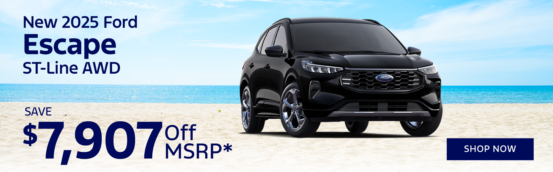 New 2025 Ford Escape ST-Line AWD