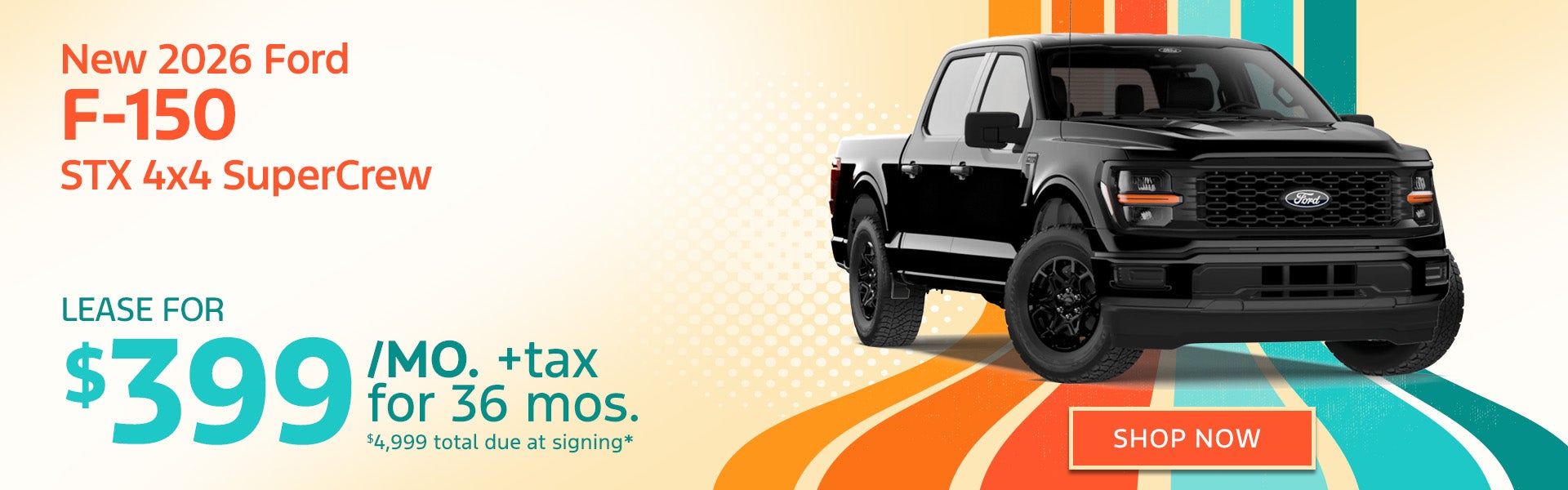 New 2026 Ford F-150 STX 4x4 SuperCrew