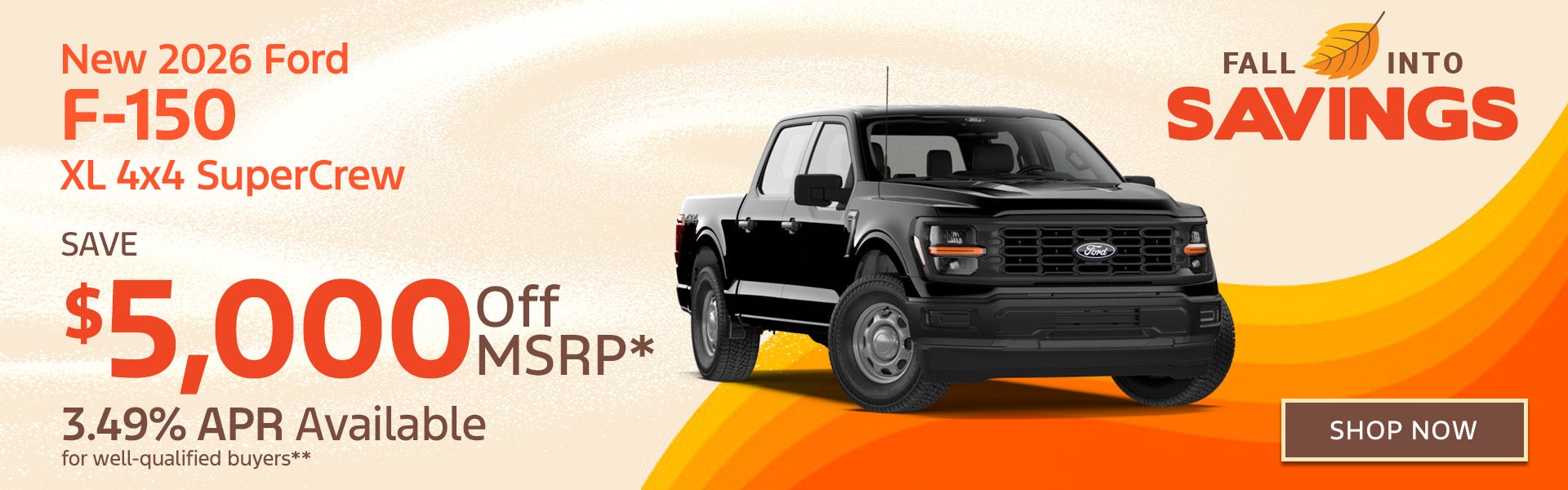 New 2026 Ford F-150 XL 4x4 SuperCrew