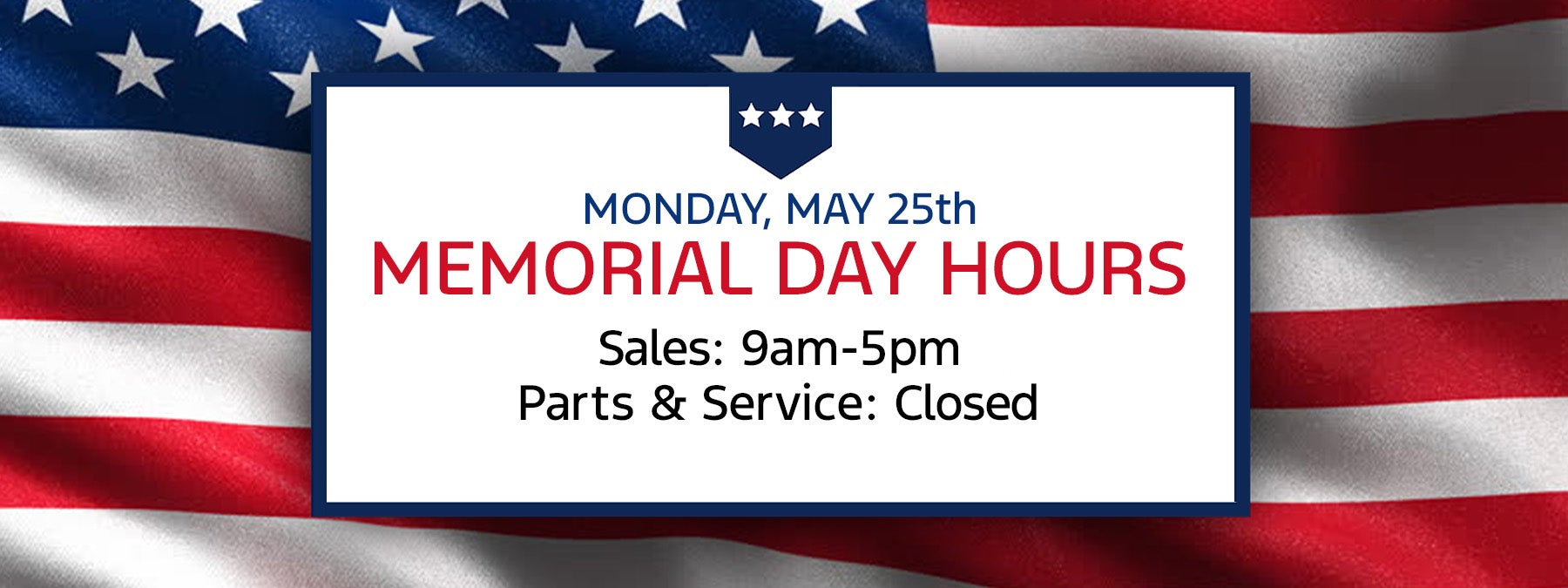 memorial day