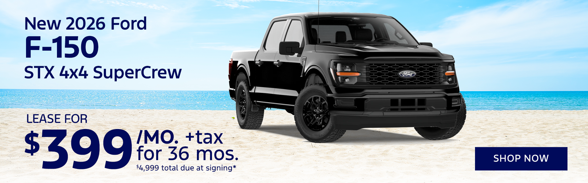 New 2026 Ford F-150 STX 4x4 SuperCrew