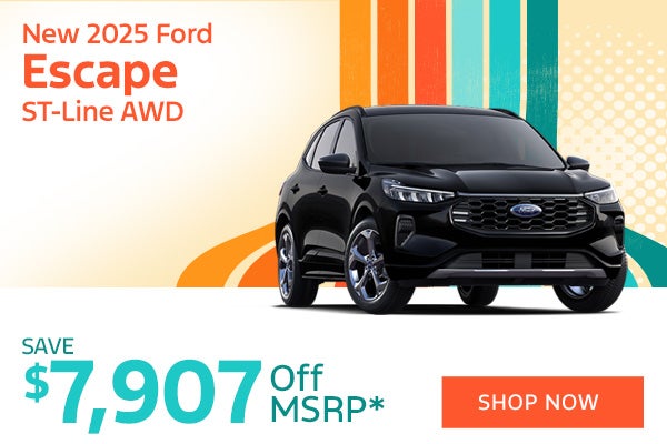 New 2025 Ford Escape ST-Line AWD